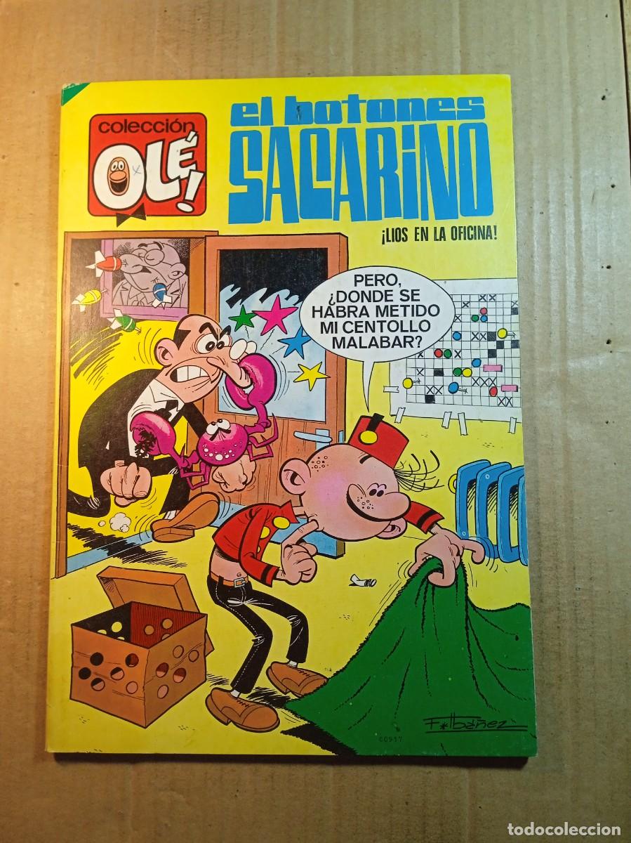 Tebeos: TEBEO DE OLE EL BOTONES SACARINO EN LIOS EN LA OFICINA DEL A&Ntilde;O 1984 N&ordm; 3