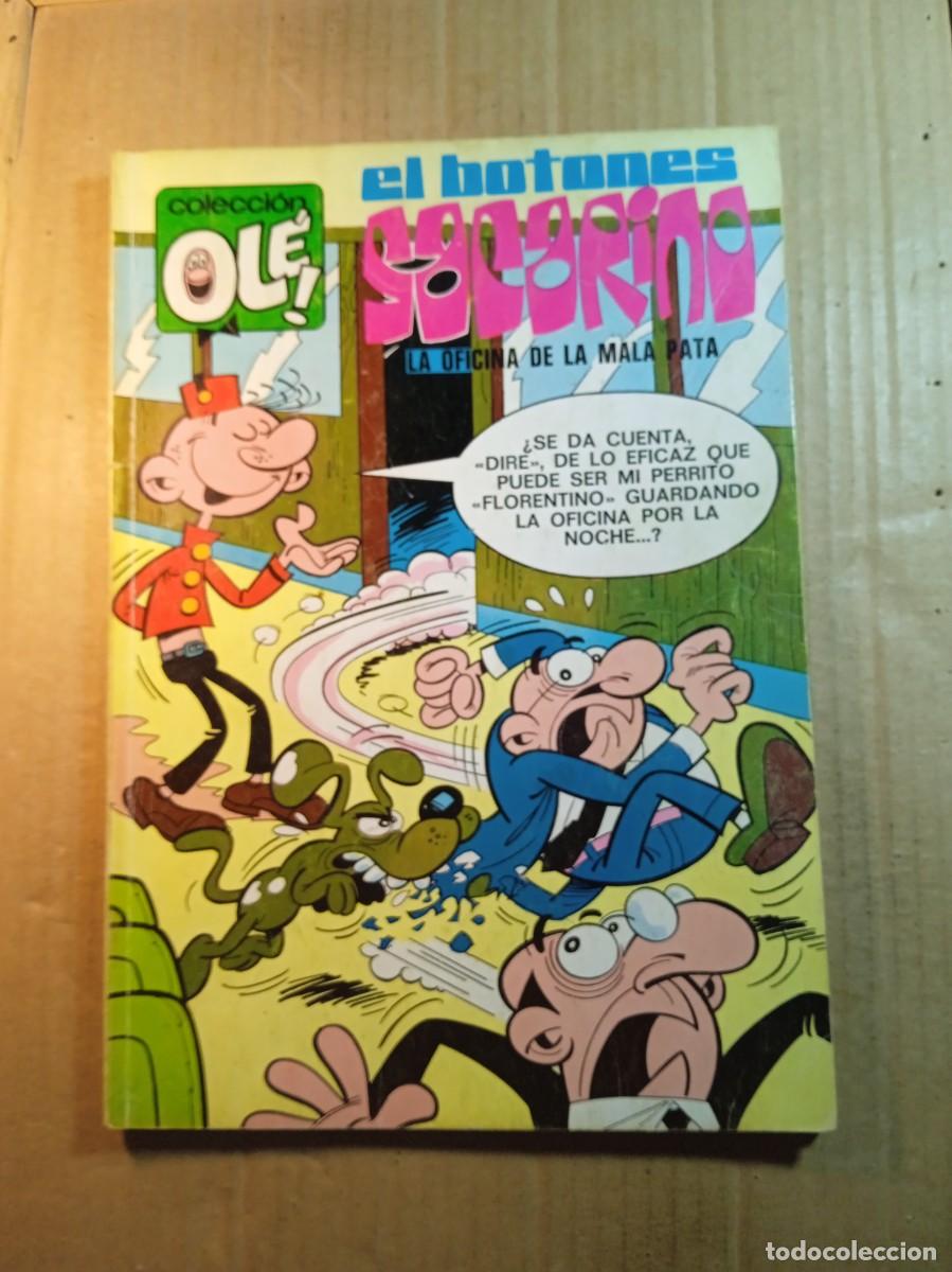 Tebeos: TEBEO DE OLE EL BOTONES SACARINO EN LA OFICINA DE LA MALA PATA DEL A&Ntilde;O 1975 N&ordm; 62 (NUMERO EN EL LOMO