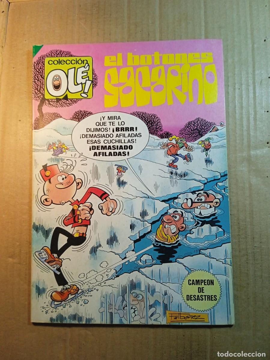 Tebeos: TEBEO DE OLE EL BOTONES SACARINO EN CAMPEON DE DESASTRES DEL A&Ntilde;O 1984 N&ordm; 289