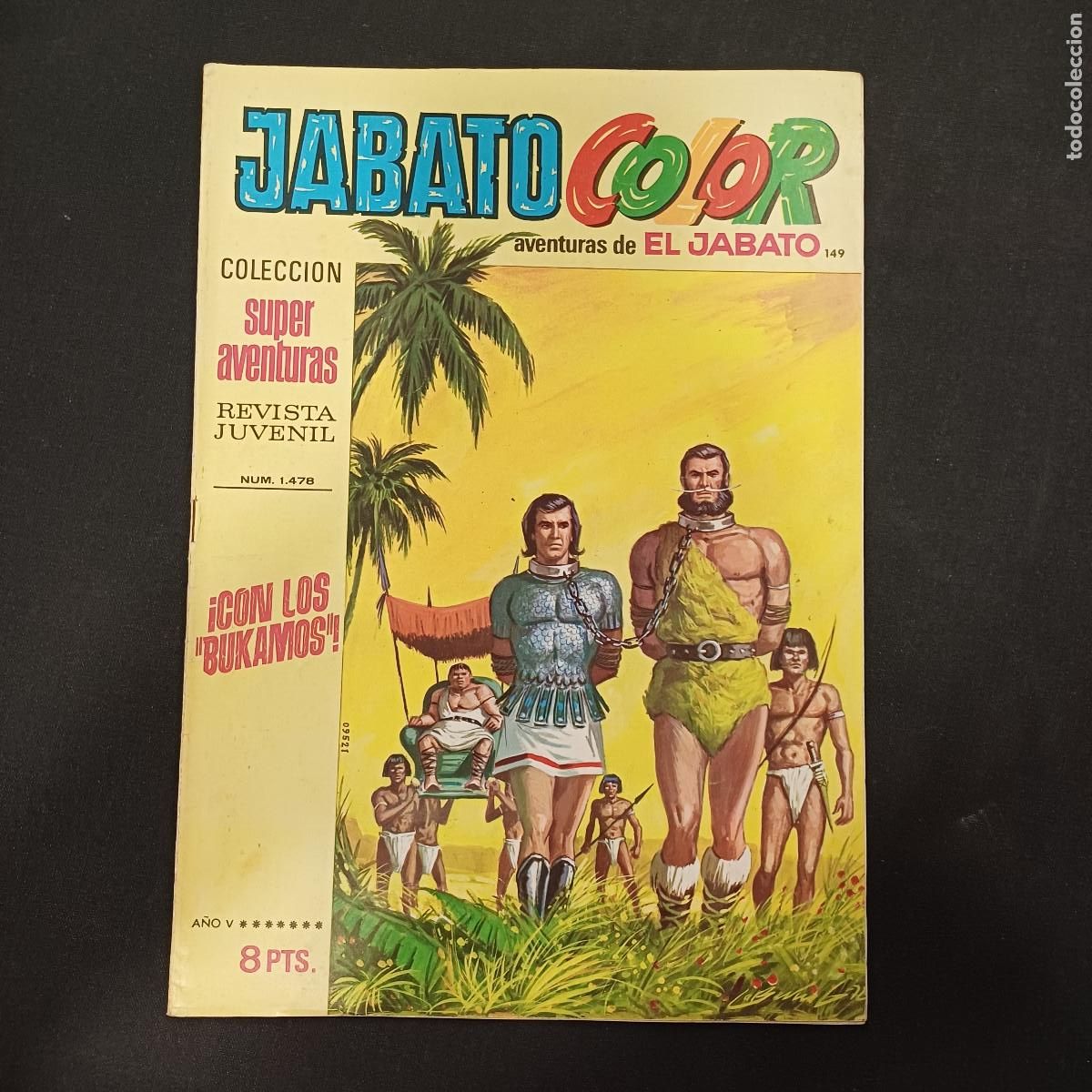 Tebeos: AVENTURAS DE EL JABATO COLOR/BRUGUERA N&ordm; 149.