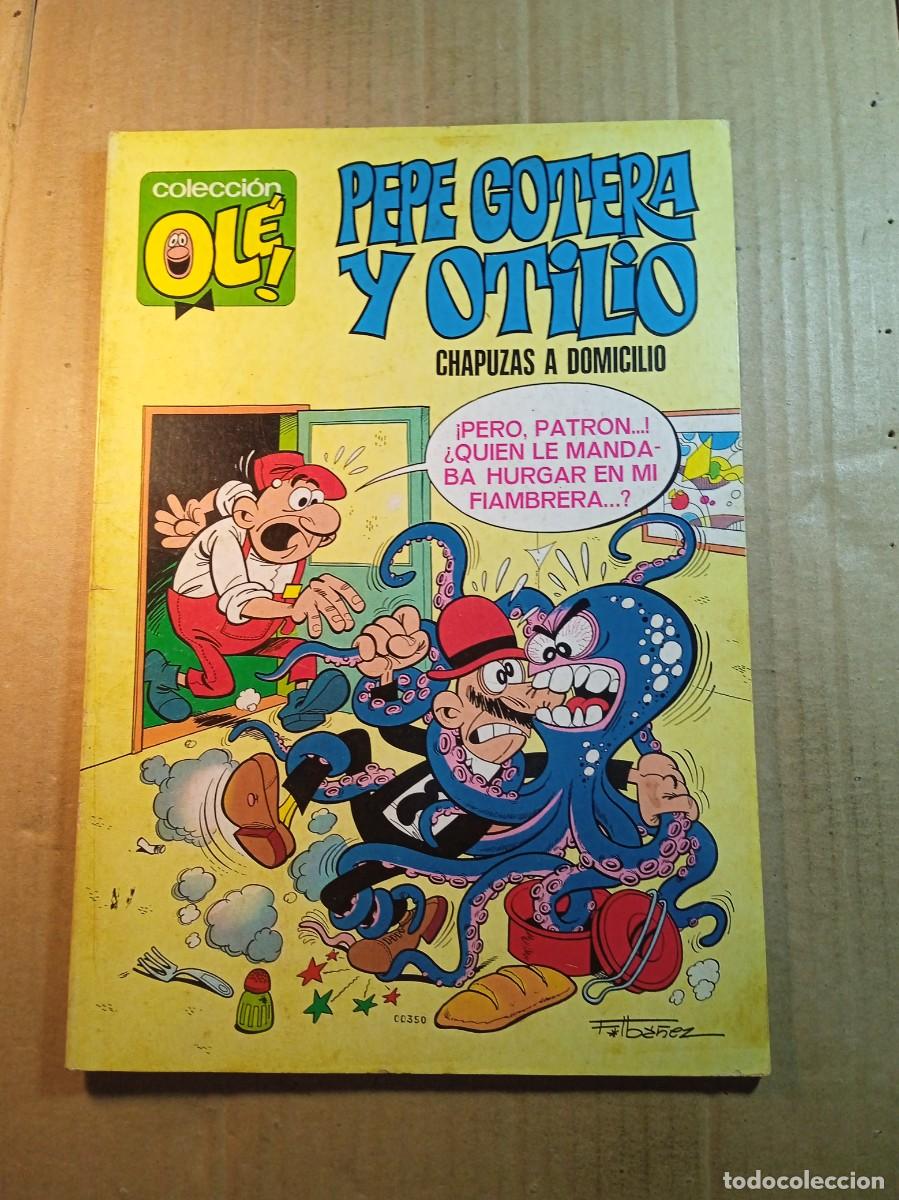 Tebeos: TEBEO DE OLE PEPE GOTERA Y OTILIO EN CHAPUZAS A DOMICILIO DEL A&Ntilde;O 1980 N&ordm; 1