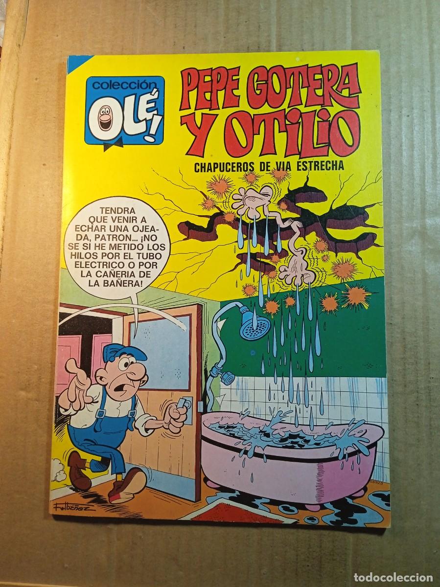 Tebeos: TEBEO DE OLE PEPE GOTERA Y OTILIO EN CHAPUCEROS DE VIA ESTRECHA DEL A&Ntilde;O 1984 N&ordm; 22
