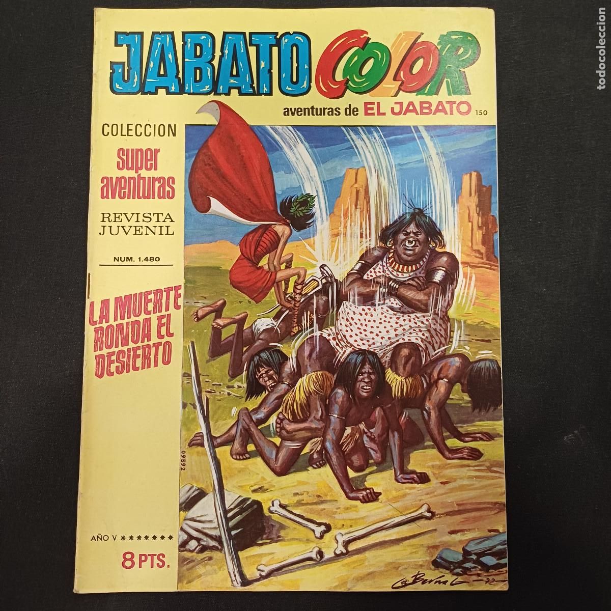Tebeos: AVENTURAS DE EL JABATO COLOR/BRUGUERA N&ordm; 150.