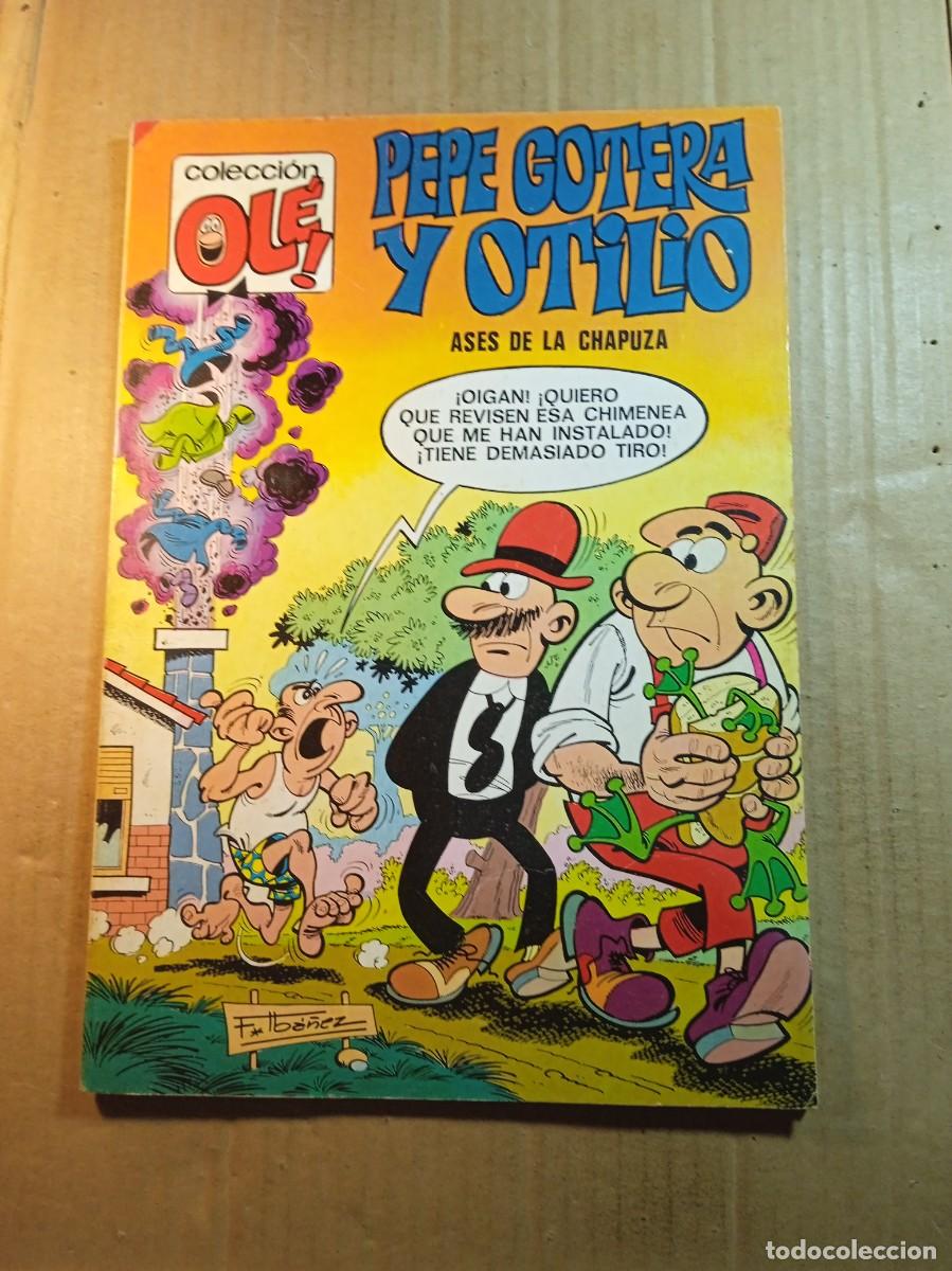 Tebeos: TEBEO DE OLE PEPE GOTERA Y OTILIO EN ASES DE LA CHAPUZA DEL A&Ntilde;O 1980 N&ordm; 85