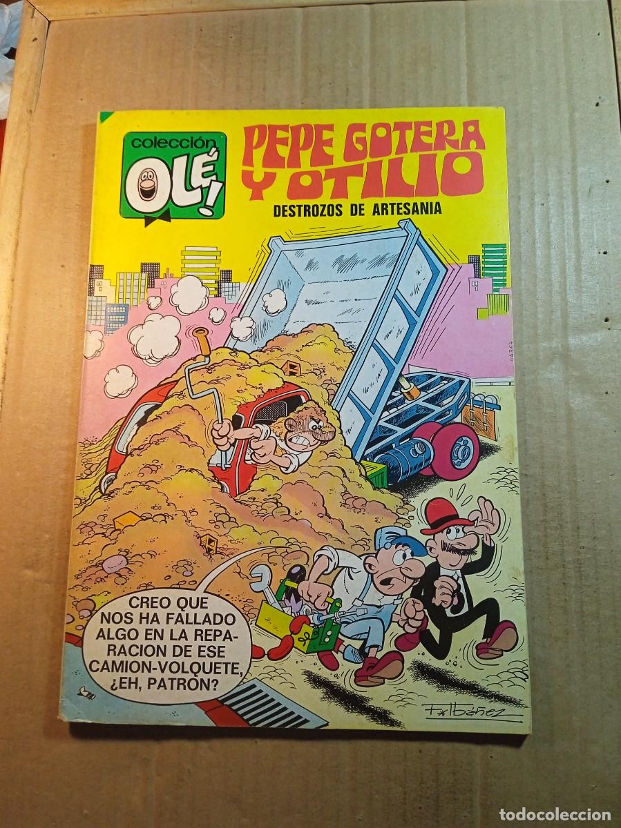 Tebeos: TEBEO DE OLE PEPE GOTERA Y OTILIO EN DESTROZOS DE ARTESANIA DEL A&Ntilde;O 1980 N&ordm; 31