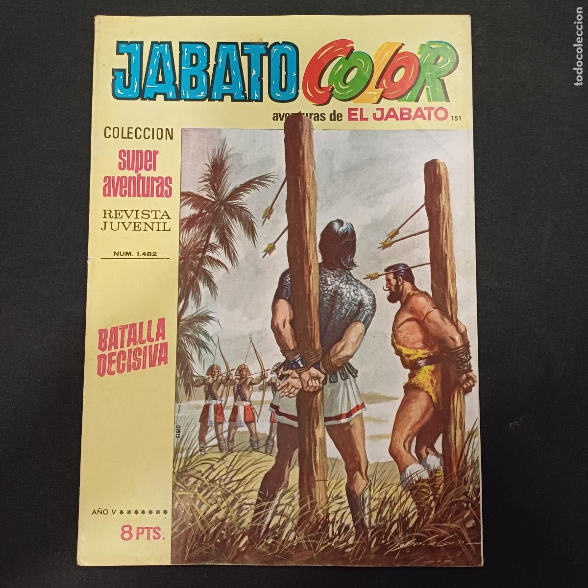 Tebeos: AVENTURAS DE EL JABATO COLOR/BRUGUERA N&ordm; 151.