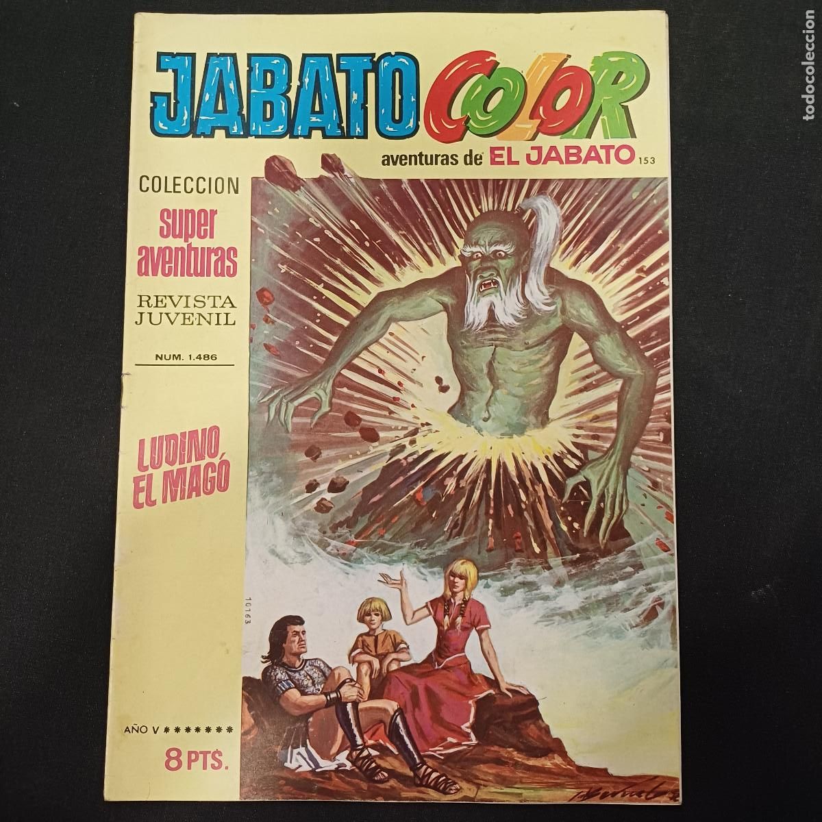 Tebeos: AVENTURAS DE EL JABATO COLOR/BRUGUERA N&ordm; 153.