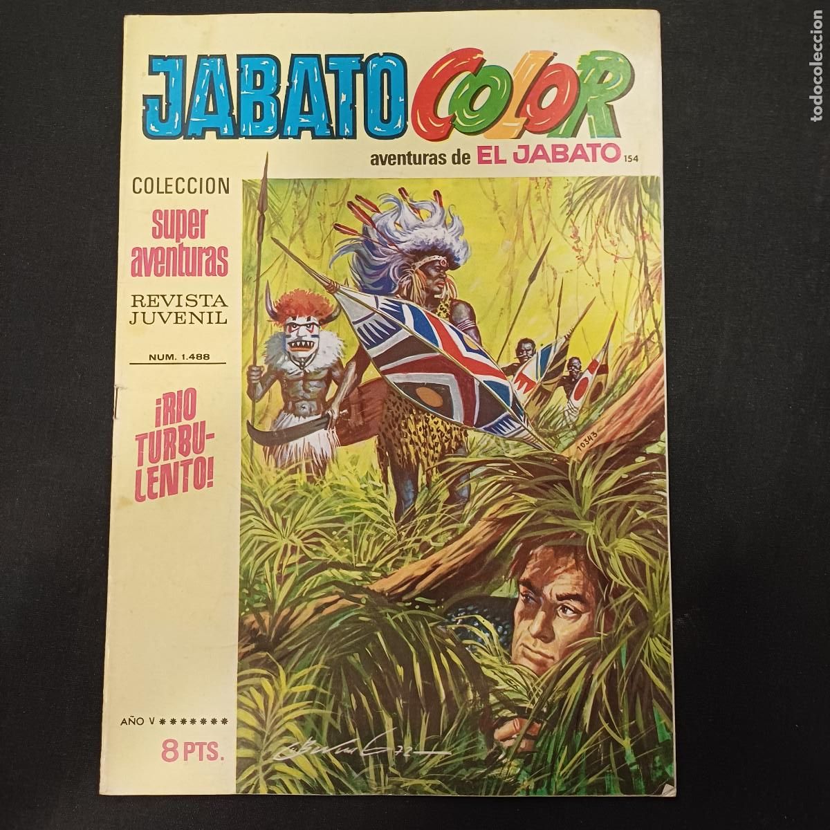 Tebeos: AVENTURAS DE EL JABATO COLOR/BRUGUERA N&ordm; 154.