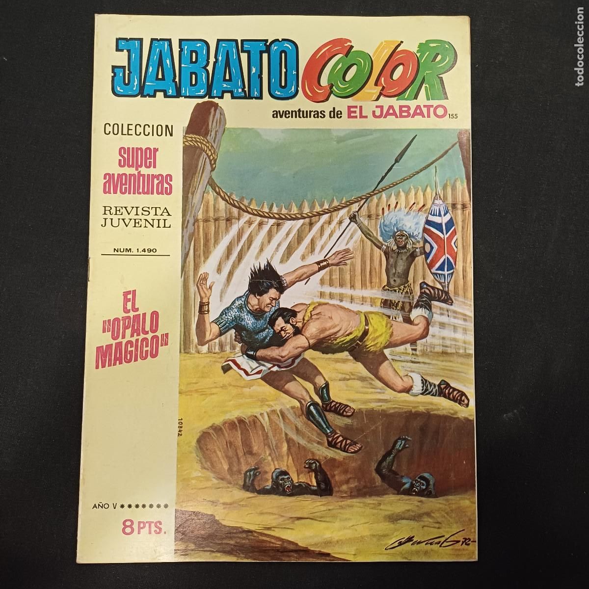 Tebeos: AVENTURAS DE EL JABATO COLOR/BRUGUERA N&ordm; 155.