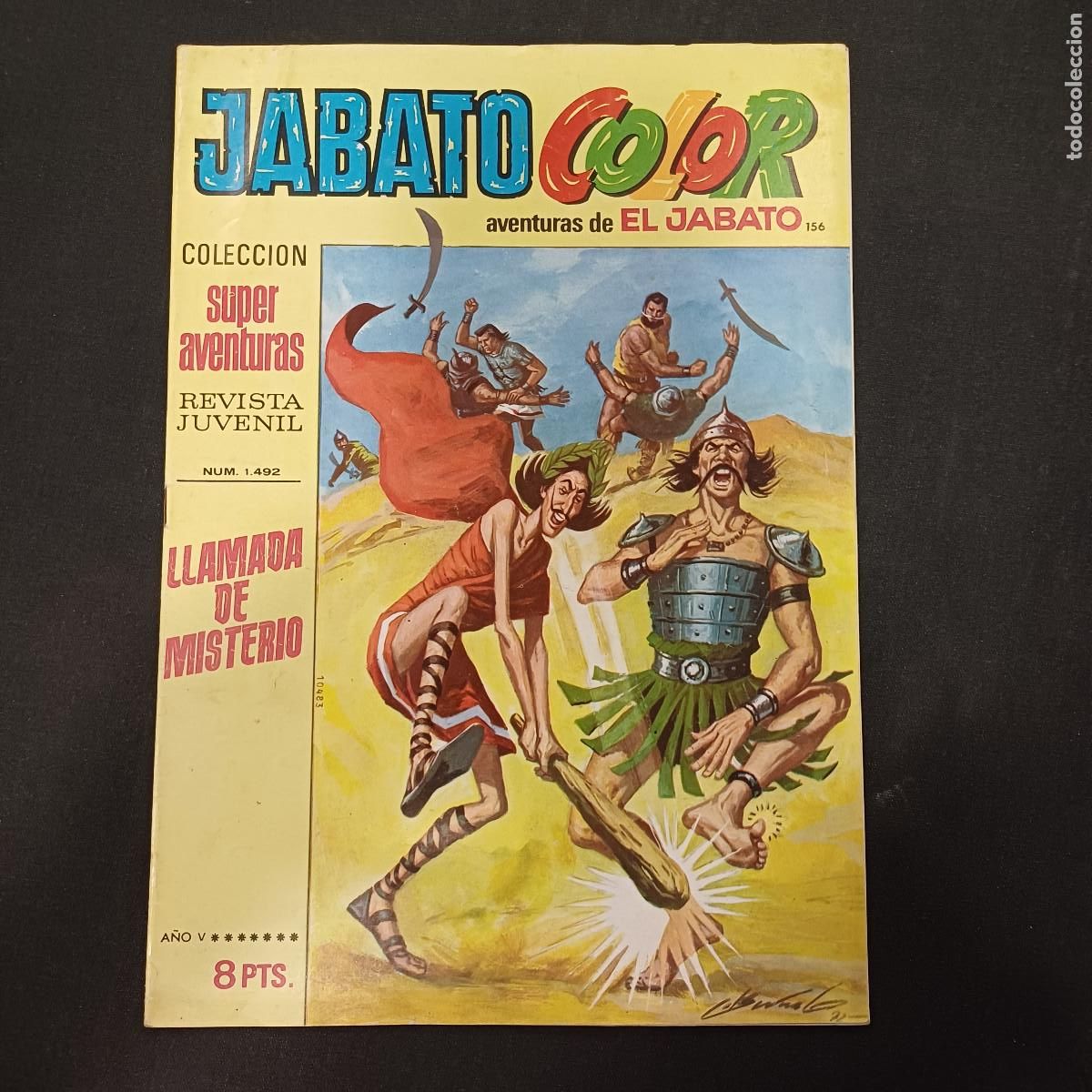 Tebeos: AVENTURAS DE EL JABATO COLOR/BRUGUERA N&ordm; 156.