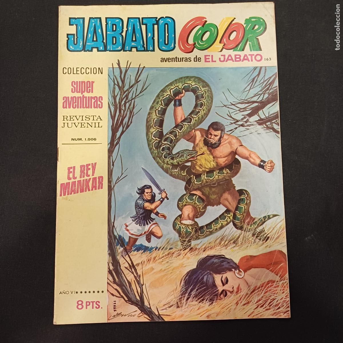 Tebeos: AVENTURAS DE EL JABATO COLOR/BRUGUERA N&ordm; 163.