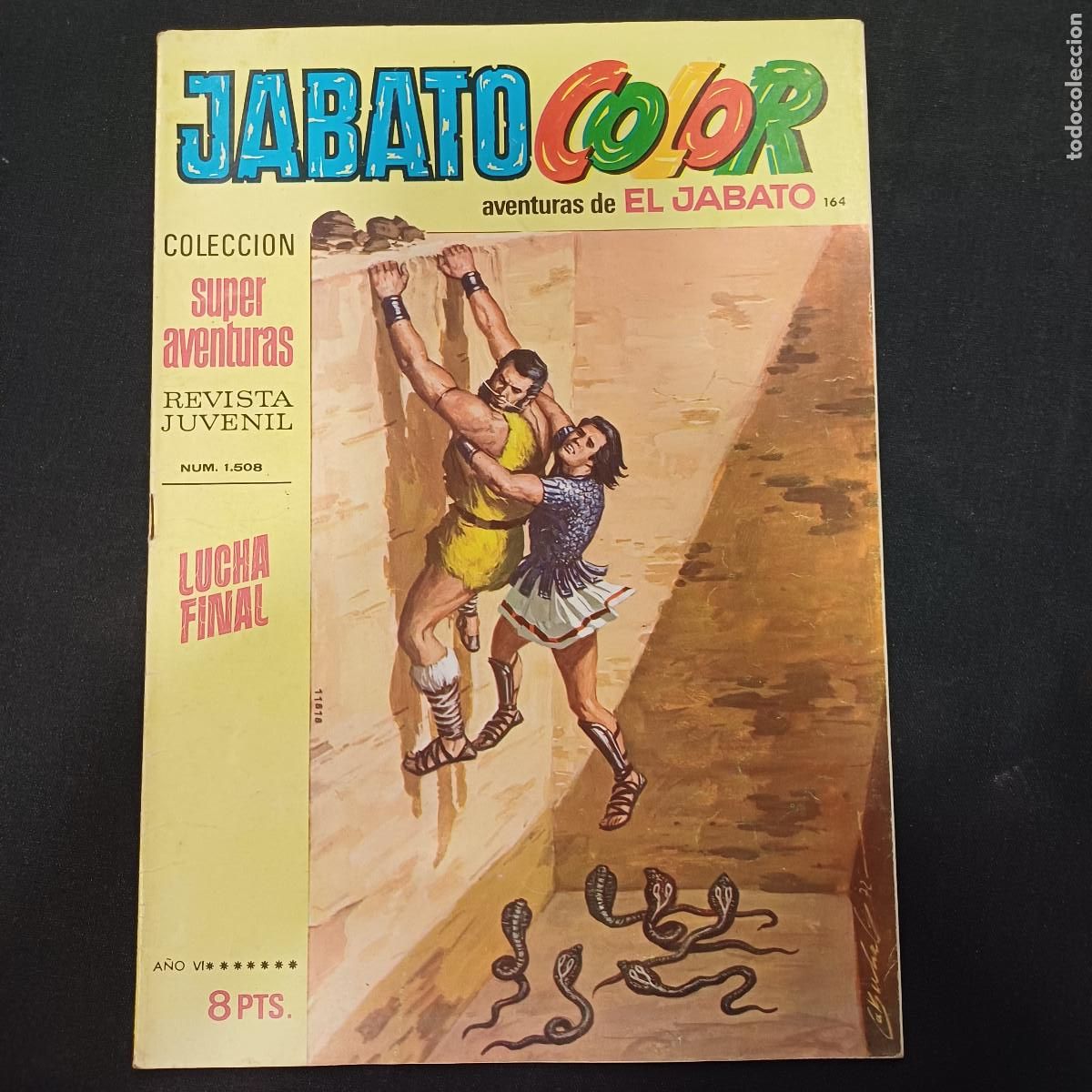 Tebeos: AVENTURAS DE EL JABATO COLOR/BRUGUERA N&ordm; 164.