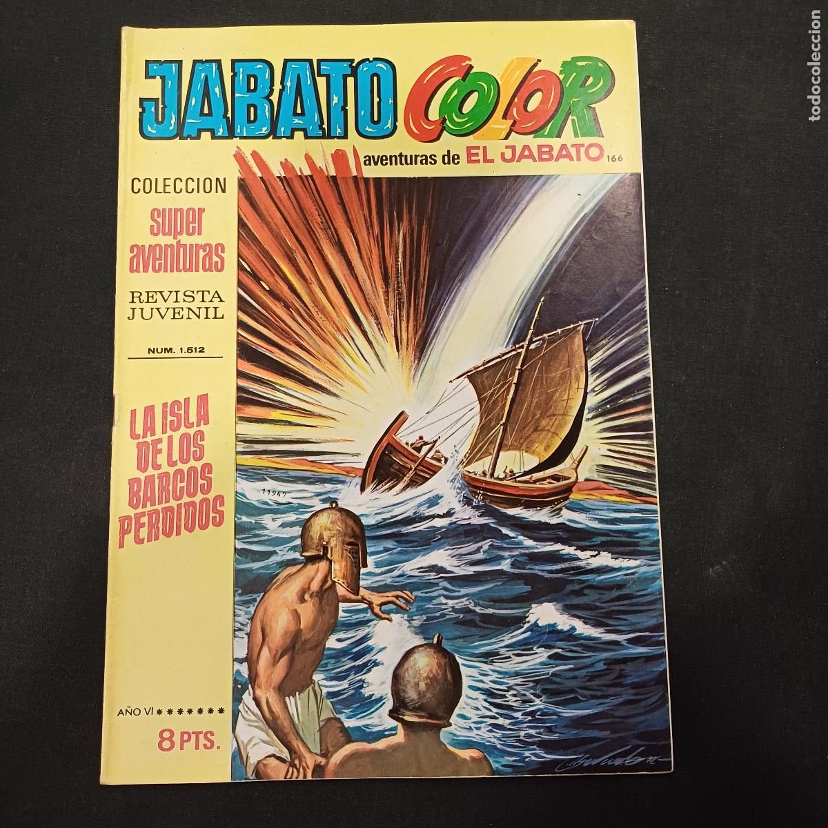 Tebeos: AVENTURAS DE EL JABATO COLOR/BRUGUERA N&ordm; 166.