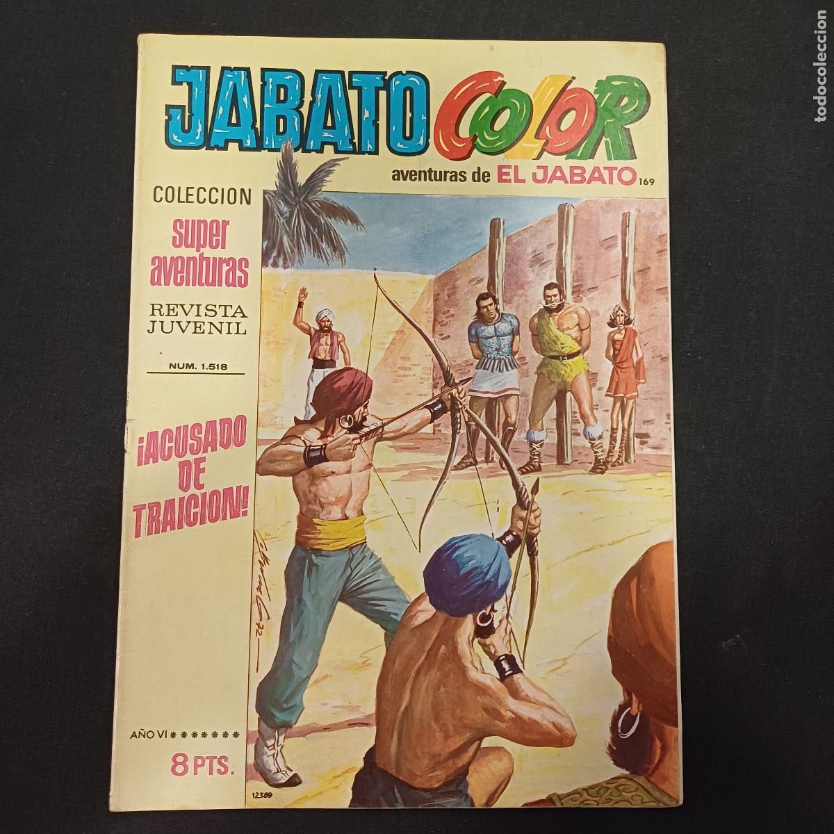 Tebeos: AVENTURAS DE EL JABATO COLOR/BRUGUERA N&ordm; 169.