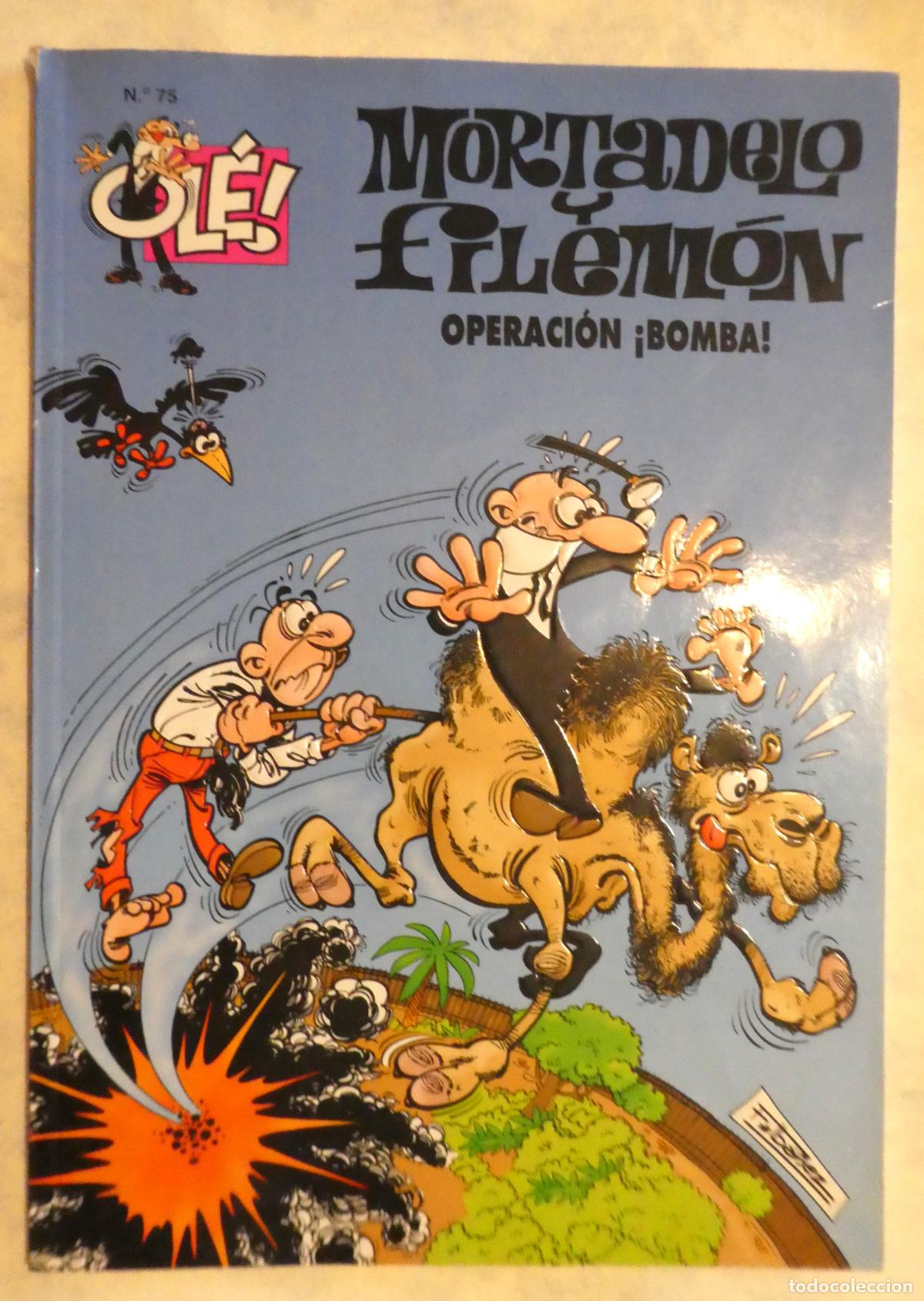 Tebeos: Mortadelo y Filem&oacute;n Operaci&oacute;n &iexcl;Bomba! N&ordm; 75 , 2&ordf; edici&oacute;n 1997