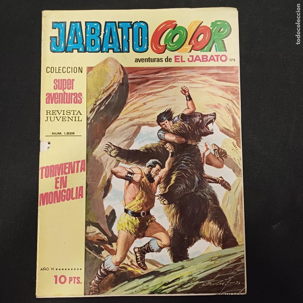 Tebeos: AVENTURAS DE EL JABATO COLOR/BRUGUERA N&ordm; 173.