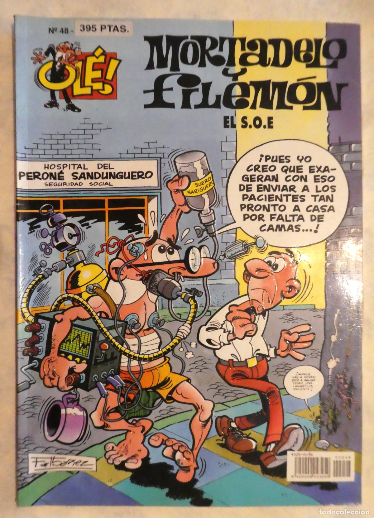 Tebeos: Mortadelo y Filem&oacute;n El S.O.E. N&ordm; 48 , 1&ordf; edici&oacute;n 1994