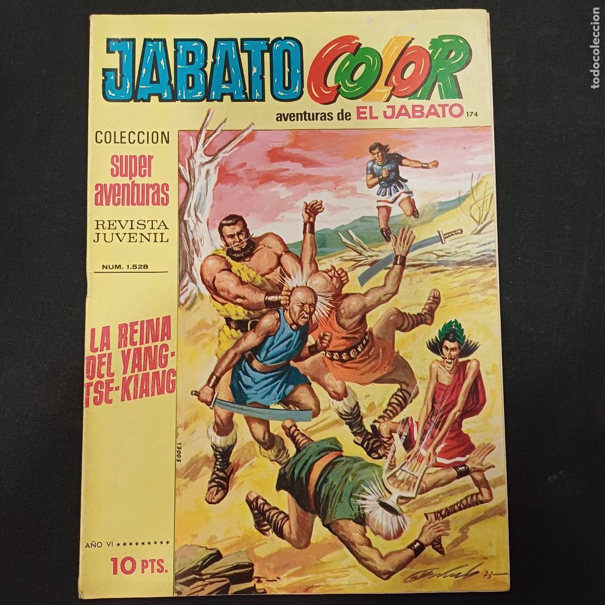 Tebeos: AVENTURAS DE EL JABATO COLOR/BRUGUERA N&ordm; 174.
