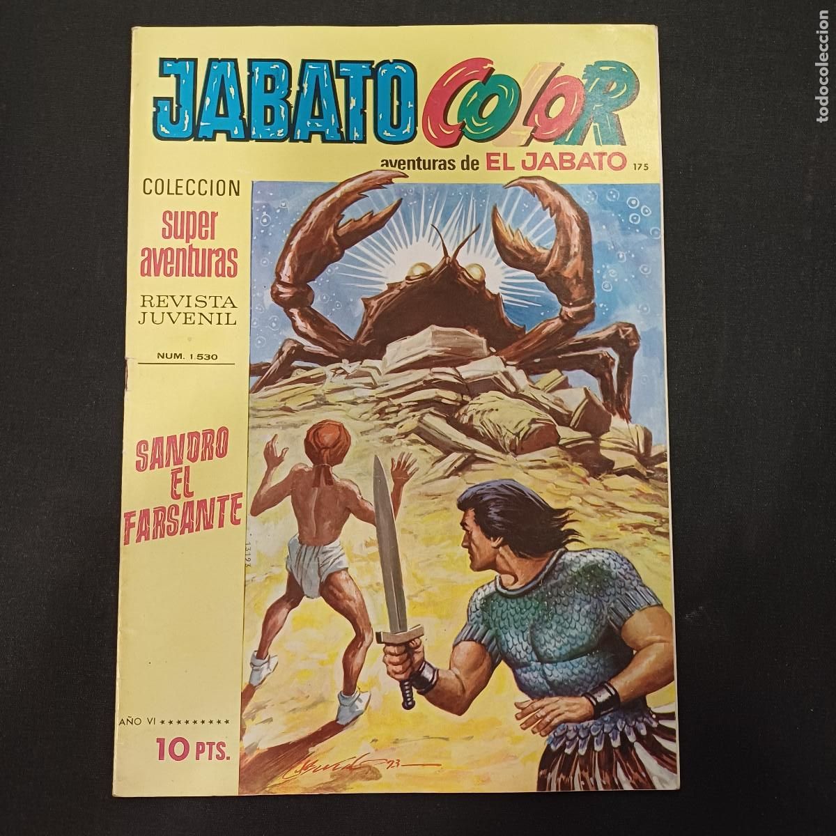 Tebeos: AVENTURAS DE EL JABATO COLOR/BRUGUERA N&ordm; 175.