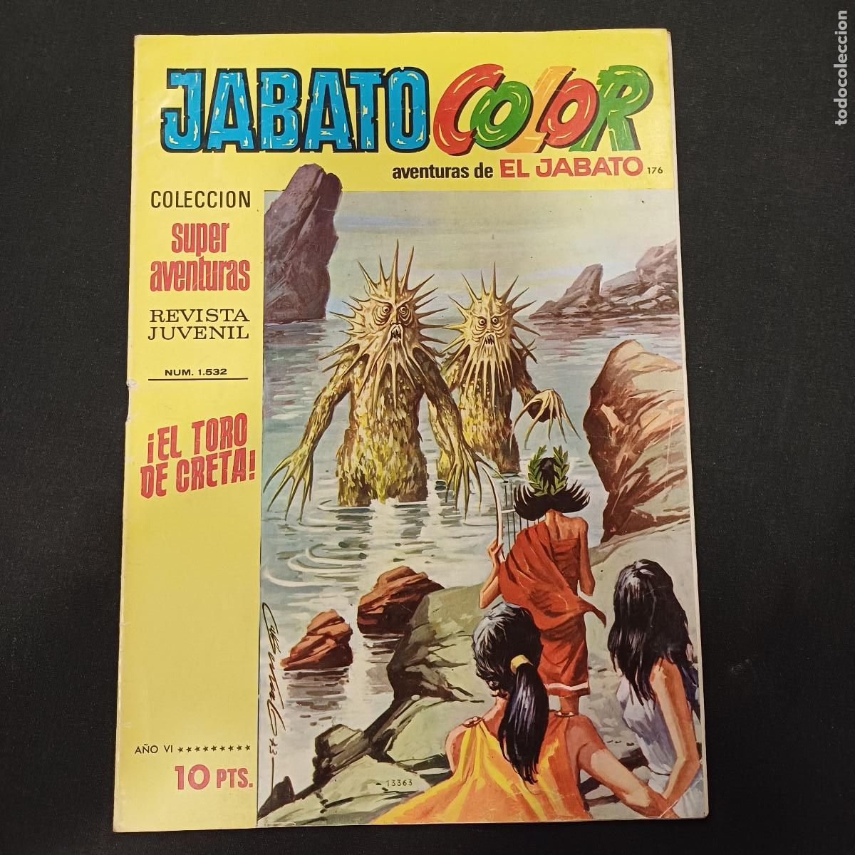 Tebeos: AVENTURAS DE EL JABATO COLOR/BRUGUERA N&ordm; 176.