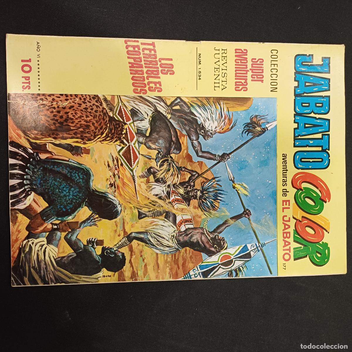Tebeos: AVENTURAS DE EL JABATO COLOR/BRUGUERA N&ordm; 177.