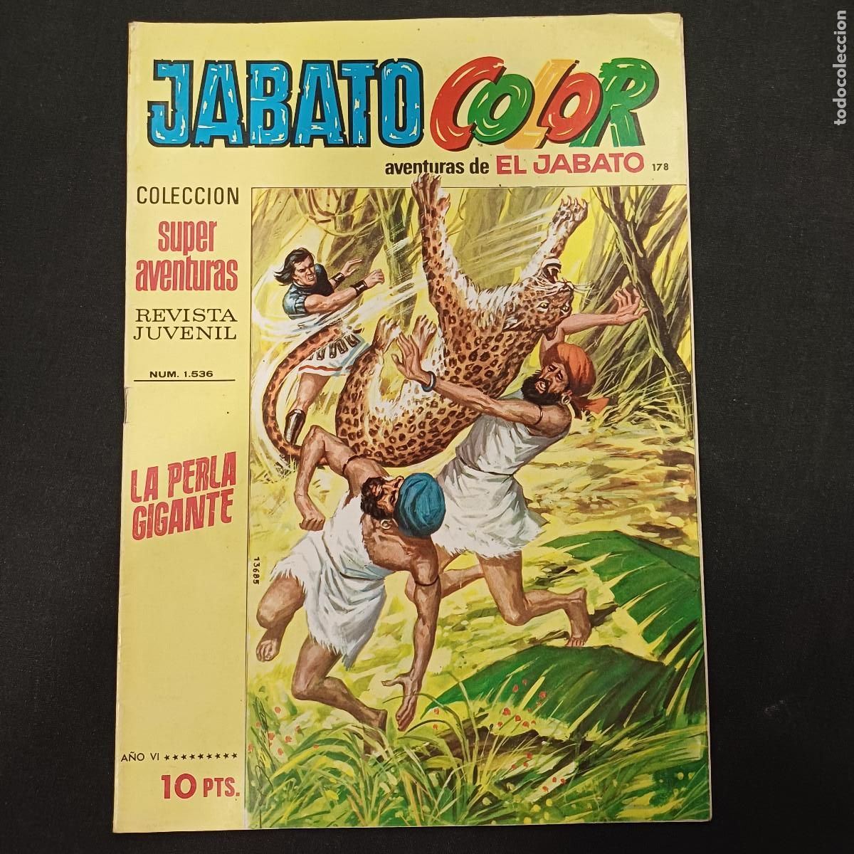 Tebeos: AVENTURAS DE EL JABATO COLOR/BRUGUERA N&ordm; 178.