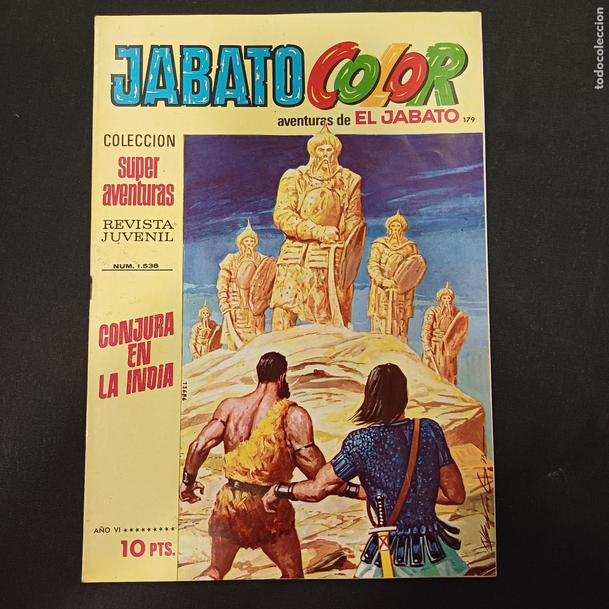 Tebeos: AVENTURAS DE EL JABATO COLOR/BRUGUERA N&ordm; 179.
