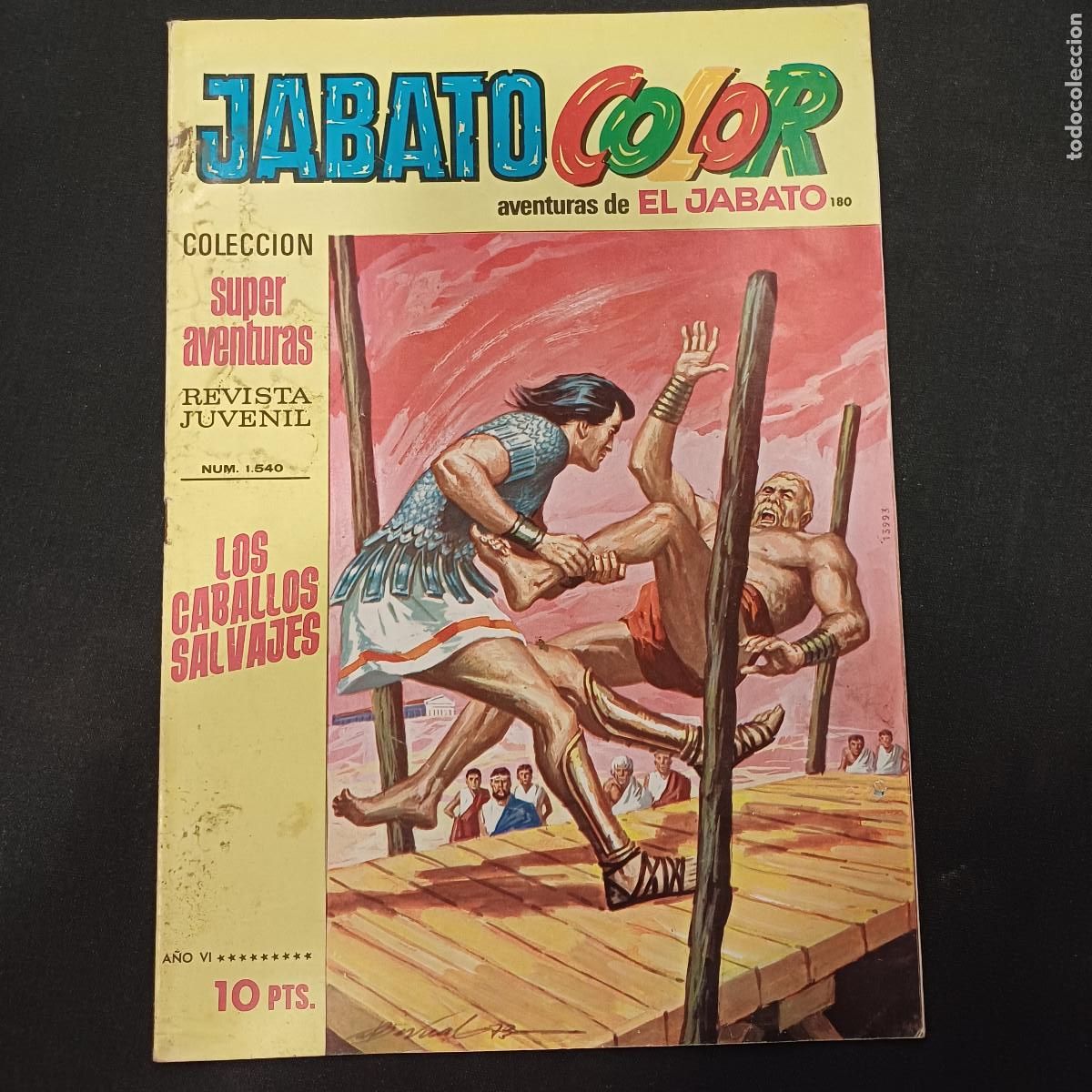 Tebeos: AVENTURAS DE EL JABATO COLOR/BRUGUERA N&ordm; 180.