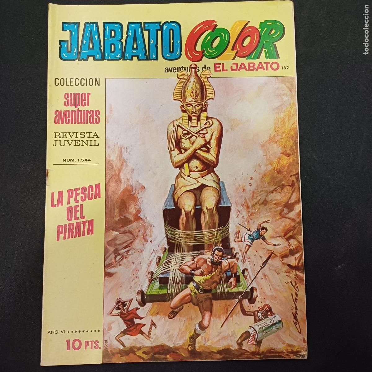 Tebeos: AVENTURAS DE EL JABATO COLOR/BRUGUERA N&ordm; 182.