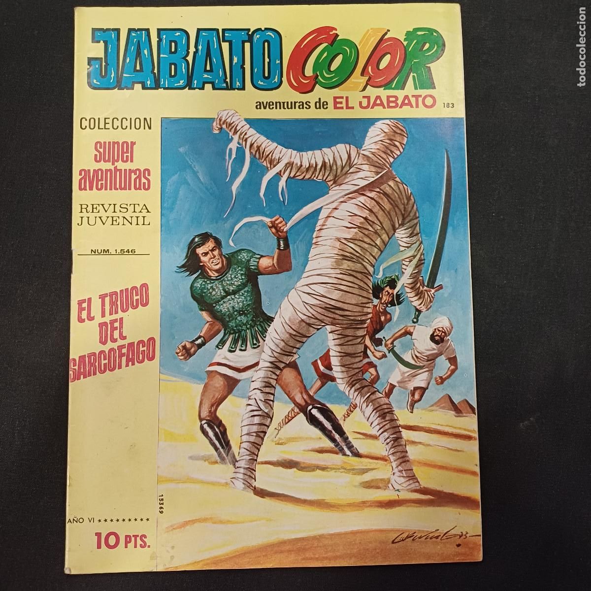 Tebeos: AVENTURAS DE EL JABATO COLOR/BRUGUERA N&ordm; 183.