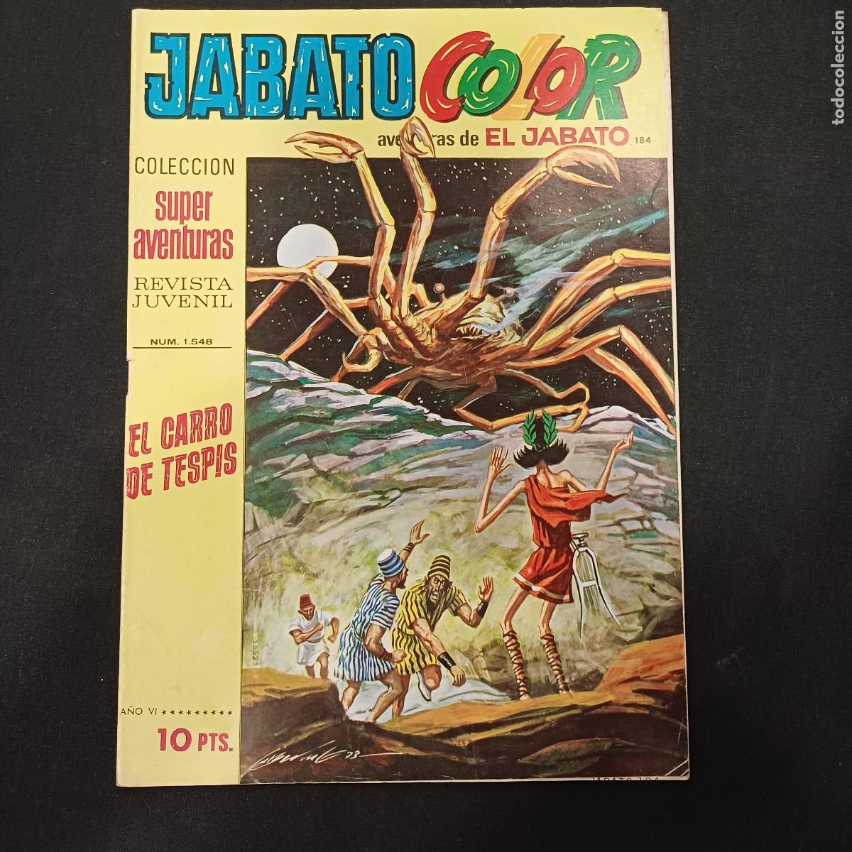 Tebeos: AVENTURAS DE EL JABATO COLOR/BRUGUERA N&ordm; 184.