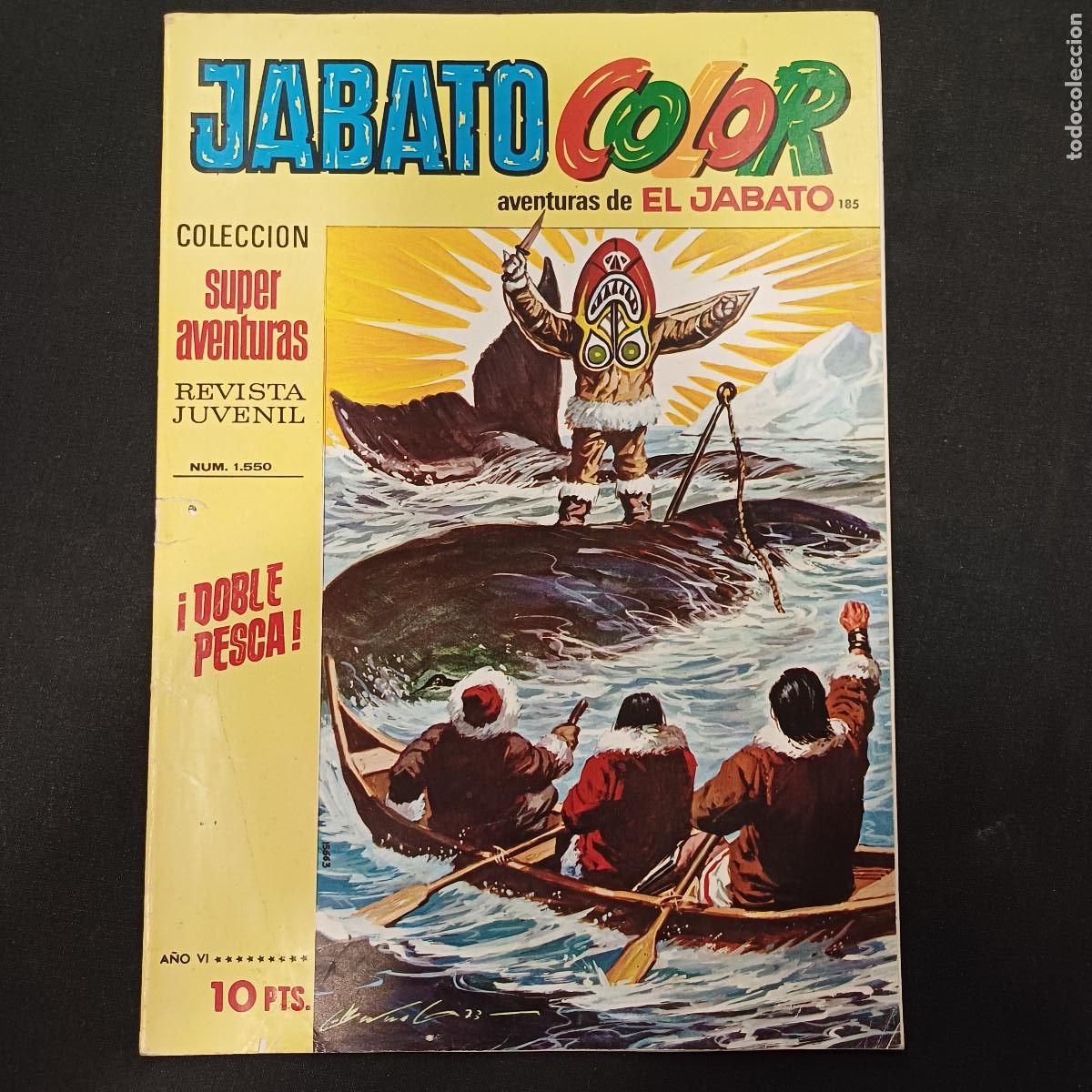 Tebeos: AVENTURAS DE EL JABATO COLOR/BRUGUERA N&ordm; 185.