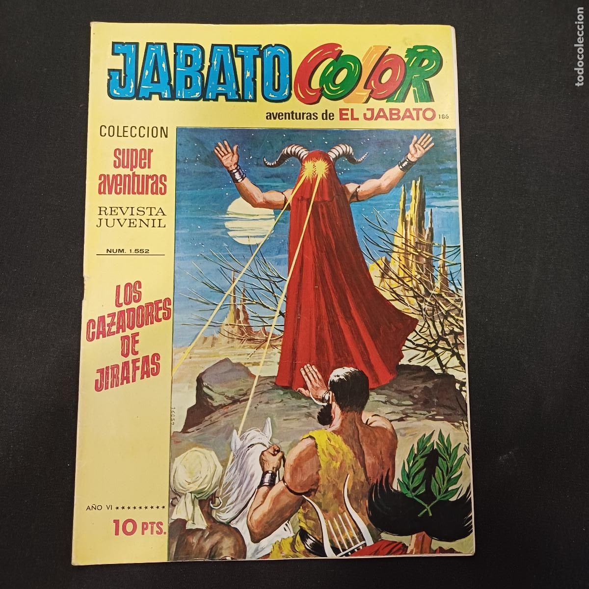 Tebeos: AVENTURAS DE EL JABATO COLOR/BRUGUERA N&ordm; 186.