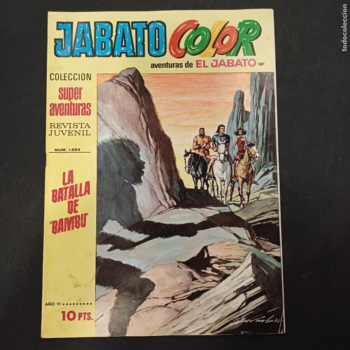 Tebeos: AVENTURAS DE EL JABATO COLOR/BRUGUERA N&ordm; 187.