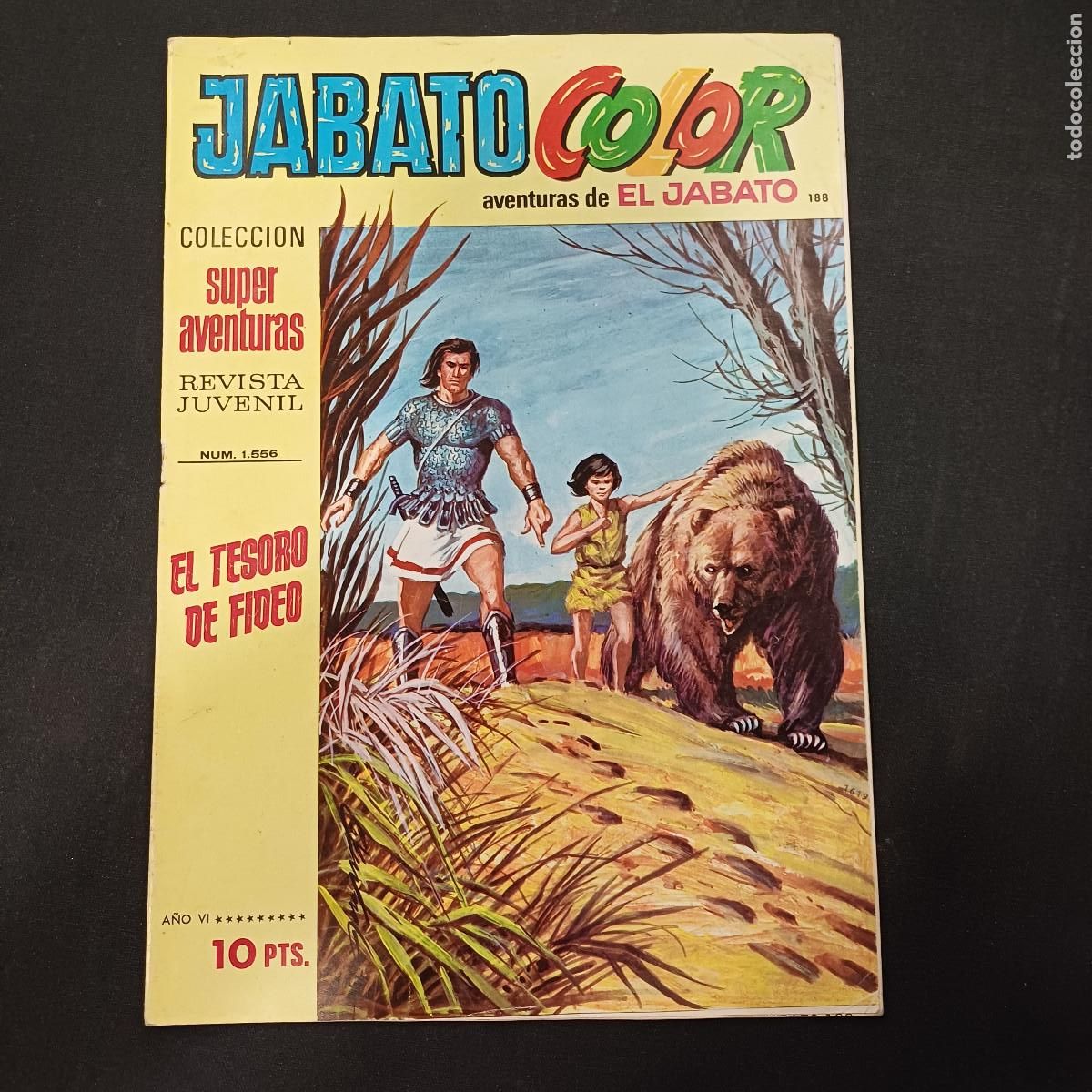 Tebeos: AVENTURAS DE EL JABATO COLOR/BRUGUERA N&ordm; 188.