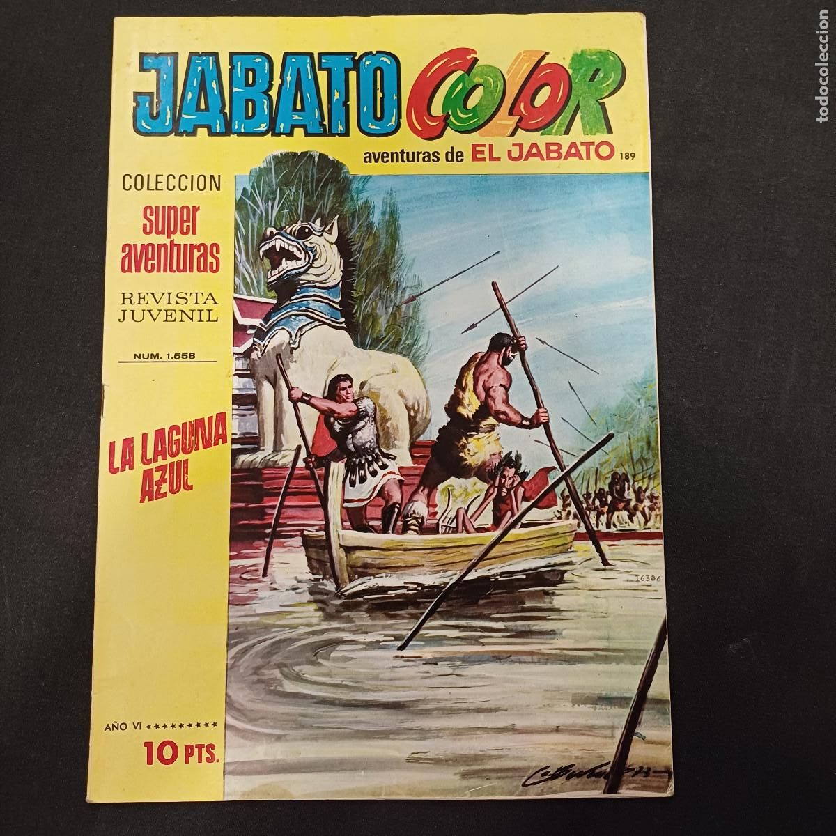 Tebeos: AVENTURAS DE EL JABATO COLOR/BRUGUERA N&ordm; 189.