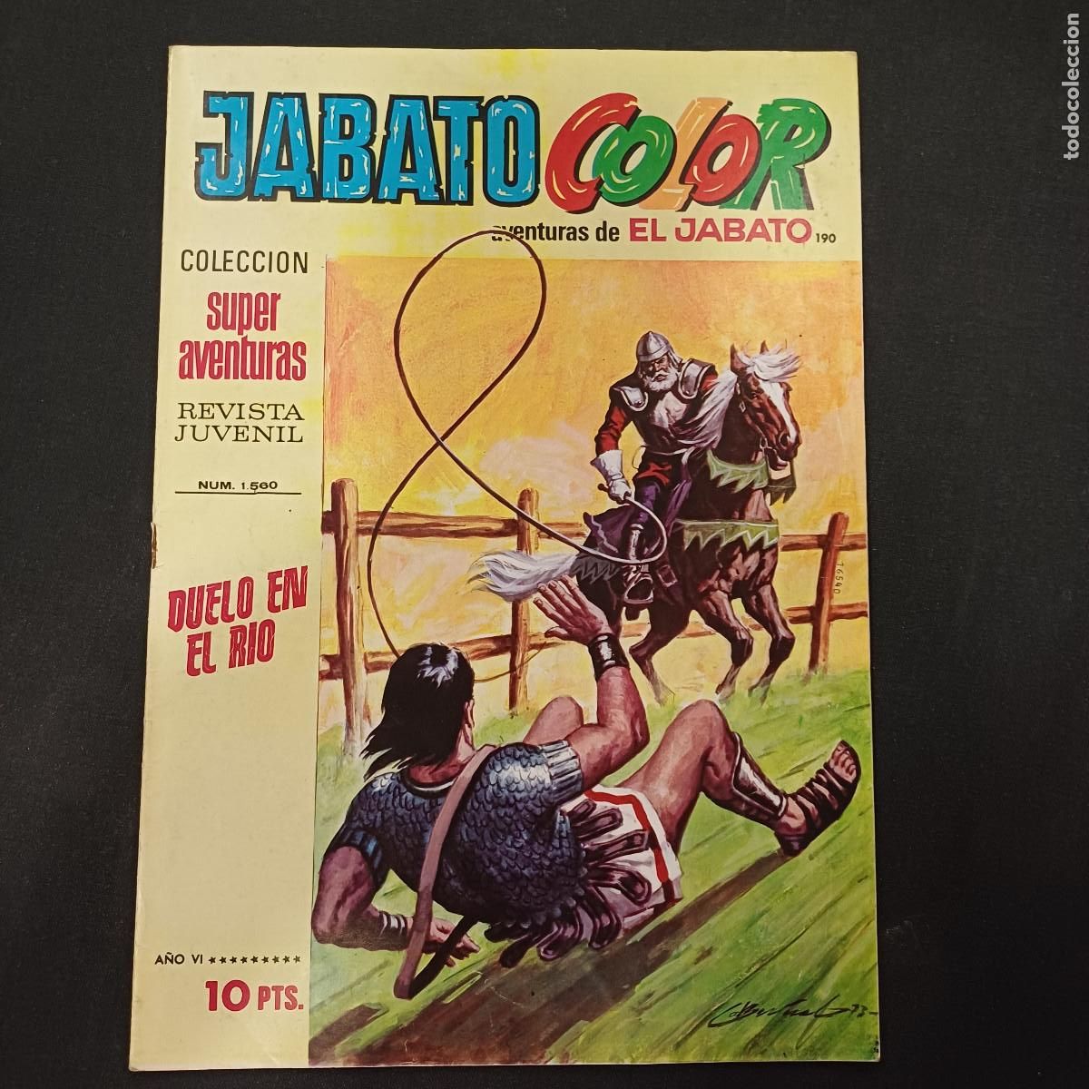 Tebeos: AVENTURAS DE EL JABATO COLOR/BRUGUERA N&ordm; 190.
