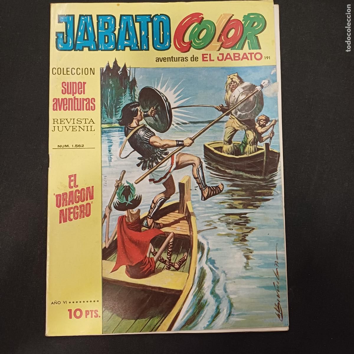Tebeos: AVENTURAS DE EL JABATO COLOR/BRUGUERA N&ordm; 191.