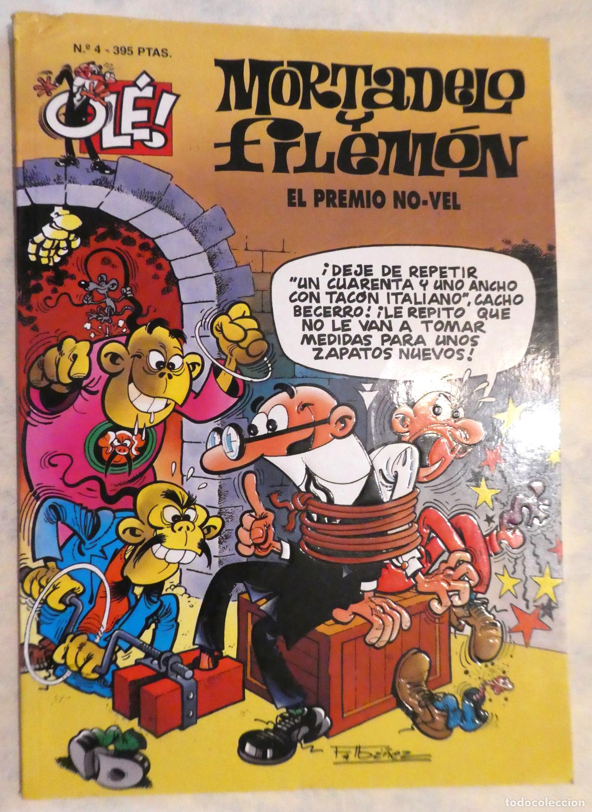 Tebeos: Mortadelo y Filem&oacute;n EL PREMIO NO-VEL N&ordm; 4 ,2&ordf; edici&oacute;n 1995