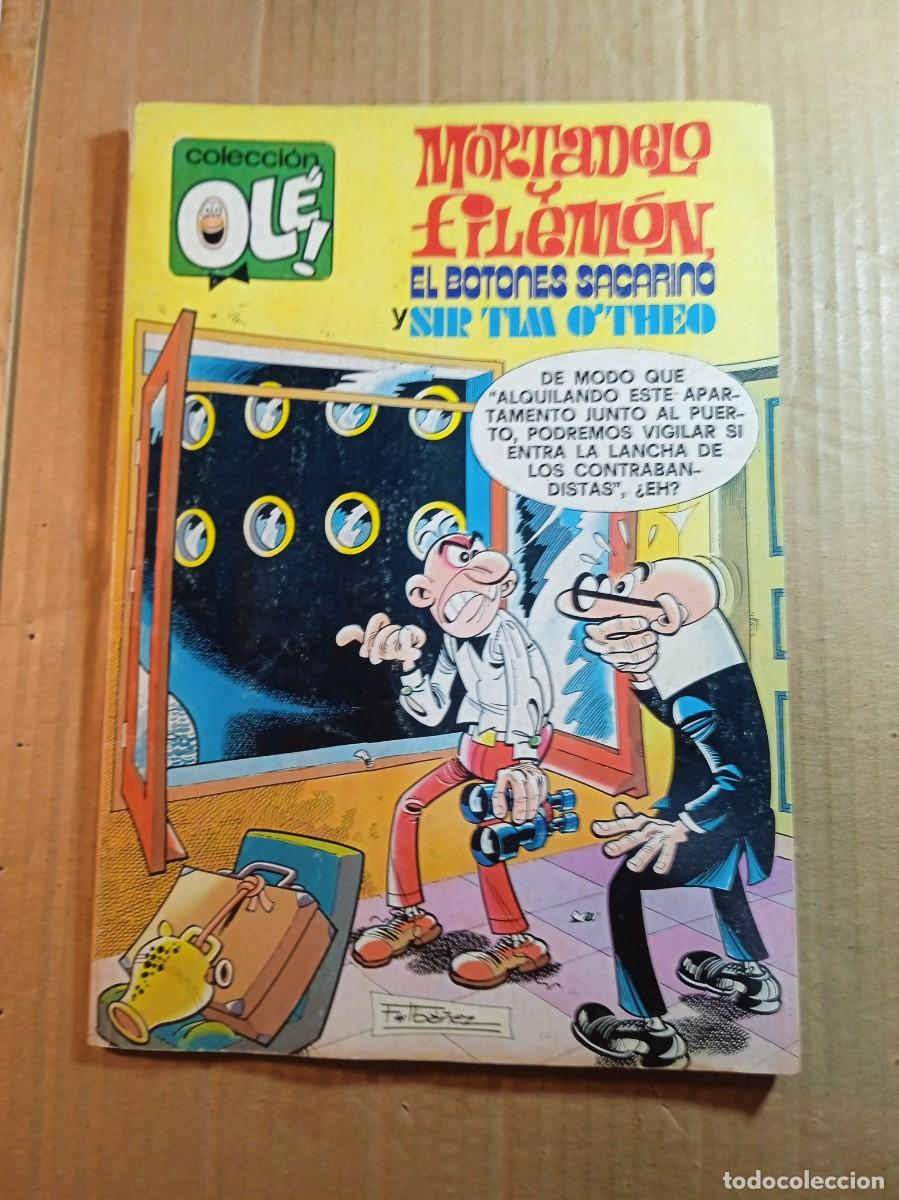 Tebeos: TEBEO DE OLE MORTADELO Y FILEMON EL BOTONES SACARINO Y SIR TIM O'THEO DEL A&Ntilde;O 1981 N&ordm; 167
