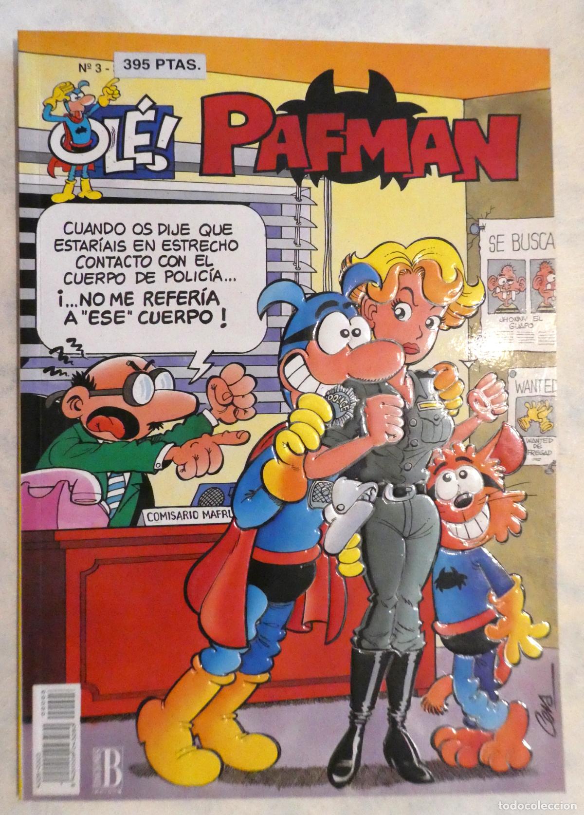 Tebeos: Ol&eacute;! Pafman n&ordm; 3 &ndash; Joaqu&iacute;n Cera N&ordm; 3 ,1&ordf; edici&oacute;n 1993