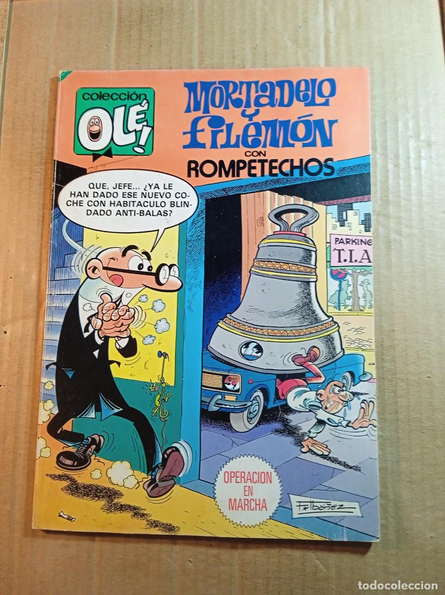 Tebeos: TEBEO DE OLE MORTADELO Y FILEMON CON ROMPETECHOS EN OPERACION EN MARCHA DEL A&Ntilde;O 1980 N&ordm; 207