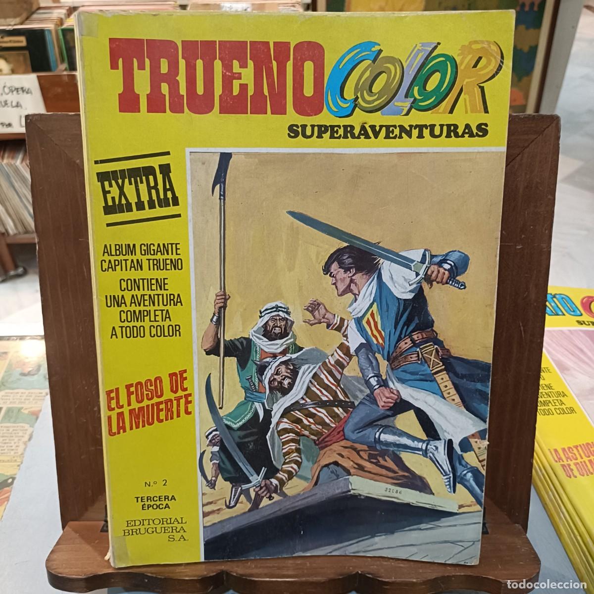 Tebeos: Trueno Color, Extra - Superaventuras - a&ntilde;o XI, n&ordm; 2 - Ed. Bruguera 1978