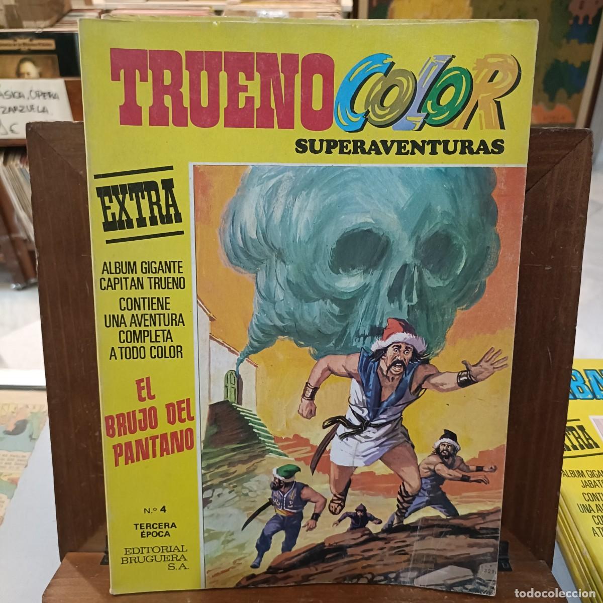 Tebeos: Trueno Color, Extra - Superaventuras - a&ntilde;o XI, n&ordm; 4 - Ed. Bruguera 1978