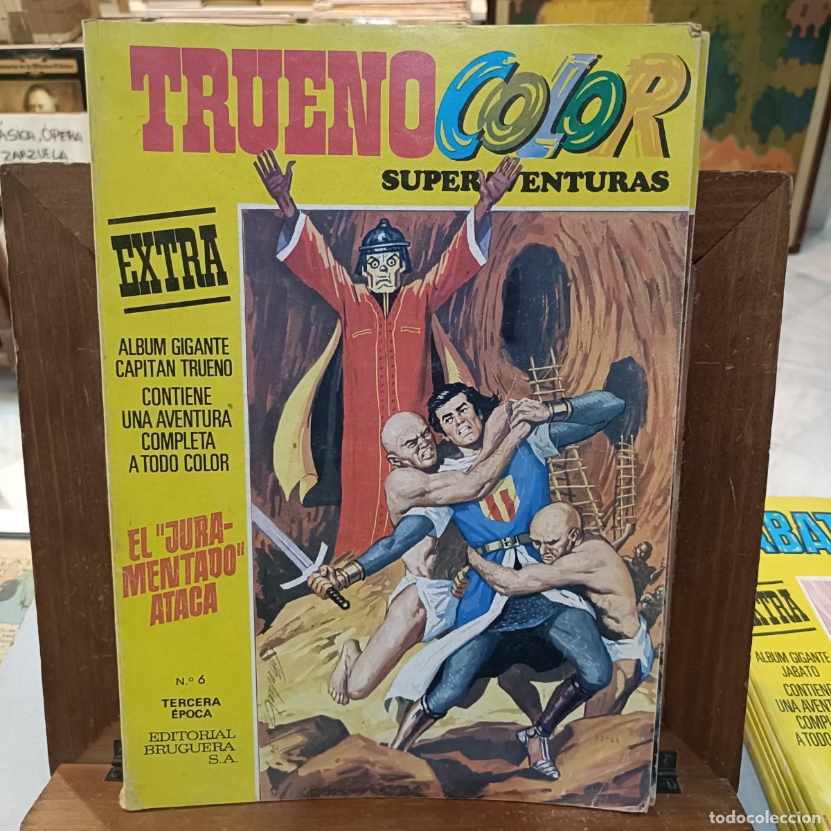 Tebeos: Trueno Color, Extra - Superaventuras - a&ntilde;o XI, n&ordm; 6 - Ed. Bruguera 1978
