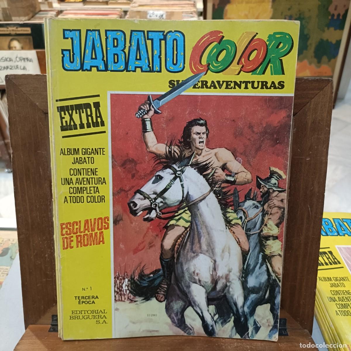 Tebeos: Jabato Color, Extra - Superaventuras - a&ntilde;o X, n&ordm; 1 - Ed. Bruguera 1978