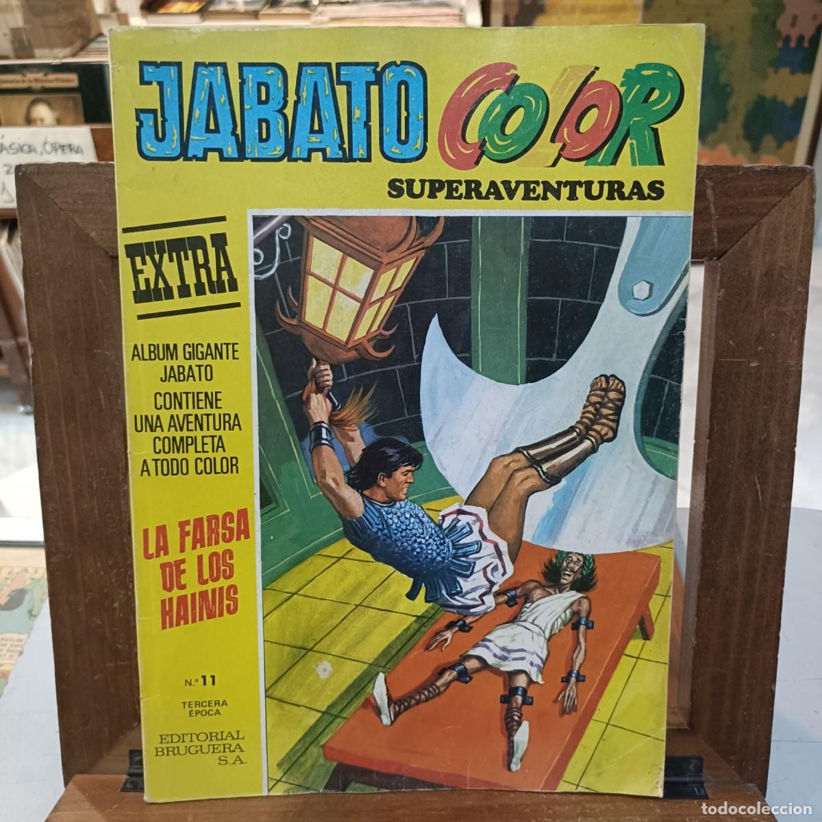 Tebeos: Jabato Color, Extra - Superaventuras - a&ntilde;o X, n&ordm; 11- Ed. Bruguera 1978