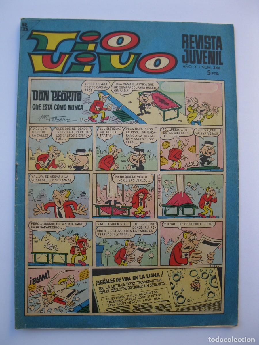 Tebeos: TIO VIVO - A&Ntilde;O X - N&ordm; 346 - EDITORIAL BRUGUERA - A&Ntilde;O 1967.