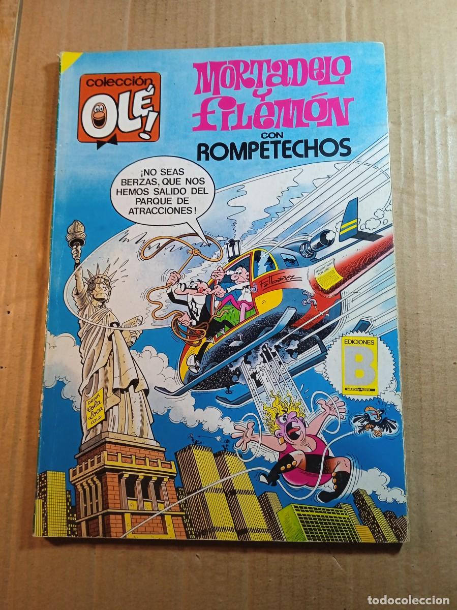 Tebeos: TEBEO DE OLE MORTADELO Y FILEMON CON ROMPETECHOS EN DEL A&Ntilde;O 1987 N&ordm; 290 - M. 56