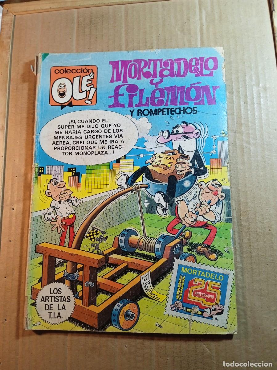 Tebeos: TEBEO DE OLE MORTADELO Y FILEMON CON ROMPETECHOS EN LOS ARTISTAS DE LA T.I.A. DEL A&Ntilde;O 1983 N&ordm; 279